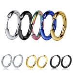 수스다 수스다 남녀공용 링귀걸이 써지컬스틸 원터치 피어싱 06-C