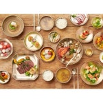 오부자유기공방 오부자유기 우단포장 2인조 송학 단반상기 세트