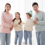 마우스엠보 맨투맨 가족티 패밀리룩 돌가족촬영 사진의상 커플룩 시밀러룩 아동 -07호 4 5세