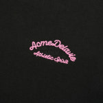 아크메드라비 SCRIPT EMBOSSING CHAIN NEEDLEWORK SHORT SLEEVE T-SHIRT