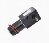 DC12V 24V 파워 토크 기어 모터 금속 터보 웜 박스 엔진 역방향 저속 250kg cm 자동 락 DC