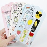 자석 책갈피 귀여운 슬림 마그네틱 북마크 북클립 6p