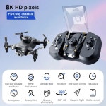 4DRC 새로운 V30 미니 드론 카메라 HD 4K 1080P FPV RC 드론 전문 5면 장애물 회피 헬리콥터 Dron 장난감