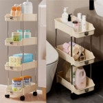 이동식 선반 트롤리 거실 주방 베란다 다용도 수납정리함