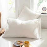 순면 자루형 베개 커버 베갯잇 2P 74x48