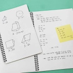 크라프트 스프링 무선노트 A4 수학노트 무지노트
