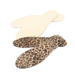 여성용 인조밍크 겨울용 깔창 호피밍크