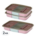 씨밀렉스 나눔용기 킵칸칸 2 7 1 3 x 2p 1세트 용기 1 3L x 2p 2 7L