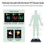 인바디체중계 몸무게 측정기 체지방 디지털 스마트 TFT 컬러 스크린 심박수 정확 전문 체중