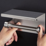 스텐 무타공 화장실 휴지걸이