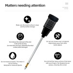 정원용 휴대용 토양 pH 테스터 수분 계량기 길이 금속 프로브 키트 도구