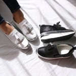 끌레아 런닝화 캐쥬얼 여성슬립온로퍼 가을신상 여성단화