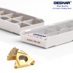 DESKAR 16ER 16IR 1 5TR 2TR 2 5TR 3TR LDA LDC 나사산 터닝 공구 부품 카바이드 인서트 CNC 선반 커터 커팅 100
