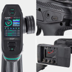 DUMBORC 2 4G 10CH 디지털 라디오 원격 컨트롤러 송신기 RC 자동차 보트 탱크 LCD FHSS 시스템 용 수신기 DDF-350