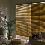 아라크네 오동나무 우드블라인드 거실 베란다 창문 원목 암막 40x40