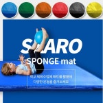 학교체육매트 접이식 스폰지매트 태권도장 체육관
