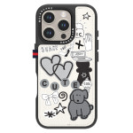 모란카노 모란카노 시크릿 포켓 가죽 카드 디자인 케이스 큐트펫