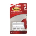 3M 코맨드 라운드훅 17402 소 3개입