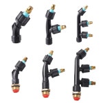 분무 노즐 단일 이중 3 헤드 원예 식물 꽃 안개 관개 급수 도구