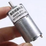 기어드 모터 DC 6V 12V 전기 고 토크 12 27 58 282 625 1364rpm JGA25-370