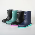 라라프레타 여성 투톤 레인부츠 245