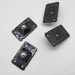 부착형 이동 물건 소형 롤러 1세트 4P 접착