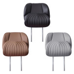 에스제이스토리 에제스 디 올 뉴 그랜저 GN7 전용 윙아웃 버킷 자동차 헤드레스트 목쿠션 차량용 목베개 캘리그래피 라이트그레이 1개