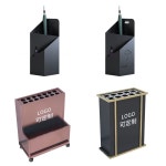 커넷 우산꽂이 모던 DSKO 대용량 인테리어 빌딩 꽂이 카페 스마일 우산수납