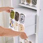 가우아이앤씨 리빙박스 바지정리 수납정리함 옷 정리 3단