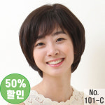 누리메디칼 탈모 항암가발 인모 블랜딩 no101c 여자가발 통가발 1개