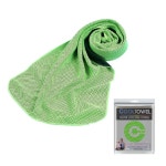 휴대용 스포츠 페이스 쿨타올 라이트그린 쿨링타올 1개