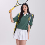 다운블로우- 여자프리밴딩 카라티셔츠 DBS4TGN2504-2W