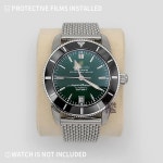 이노브쉘 브라이틀링 슈퍼오션 헤리티지 오토매틱 크로노미터 그린 다이얼 남성 시계 AB2010121L1A1