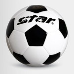 스타 축구공 풋볼 싸커볼 스포츠 검흰 5호