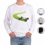 맨투맨 전색상 도넛 운동을 시작 프린트셔츠