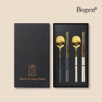 보겐 보겐 보겐 샤르망 2인 수저세트 한식수저