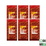 낭만상회 백설 숯불불닭맛후랑크 120g 5개