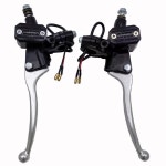 WZ 범용 오토바이 마스터 실린더 브레이크 클러치 레버 ATV 지구 구덩이 자전거 유압에 적합 50CC-250CC