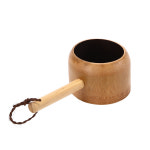 나무바가지 온천 스파용 우드 욕조 히노끼 양동이 편백목욕바가지