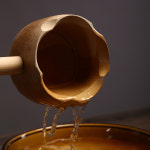 나무바가지 온천 스파용 우드 욕조 히노끼 양동이 편백목욕바가지