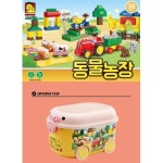 4세 영유아 동물농장 블럭놀이 3세 끼우기 2세