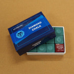 당구장쵸크 빅토리쵸크 12개 연두색 국산제품 큐대쵸크 큐초크 당구장초크 당구초크 당구쵸크