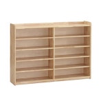 어린이도서관 문구사 어린이 40인 고무나무 원목 신발장 YEOS2