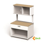 코아스 KOAS 인스파이어 단식 탑 스토리지 드로어 스파인 스토리지 H1310