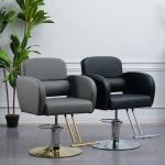 미용실 의자 헤어샵 이발소 메이크업 리프트 체어 메이크업샵 헤어 단좌석에는 유압 펌프와 섀 없다