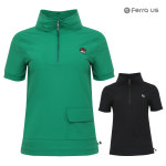 페라어스 여성 국산 스트링 하프집업 골프셔츠 ATM4MI5404