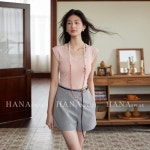 한나는 여름을 새로운 2024 년 고가의 여가 레저 A- 라인 핫 바지 h6966을 한 반바지 여성