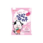 롯데 롯데 사무실 캔디 카라멜 말랑카우 딸기 158g x 2봉지 사탕 츄잉 주전부리 달달한 편의점 말랑말랑 새콤달콤한 쫀득함 간식
