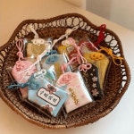 소원성취 일본 오마모리 부적 키링 시즌2 행운의 시험 수능 합격 사랑 건강 재물 취업 금전 연인 복주머니