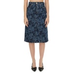 GANNI GANNI MIDI SKIRT J1464 566